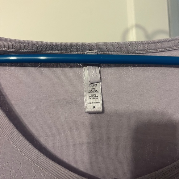 SKIMS pointelle button up sweater top - Picture 4 of 4